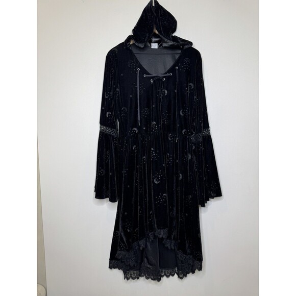 Spirit Women’s Sz XL Halloween  Gothic Witch Dress Outfit Renaissance Medieval - Picture 14 of 14